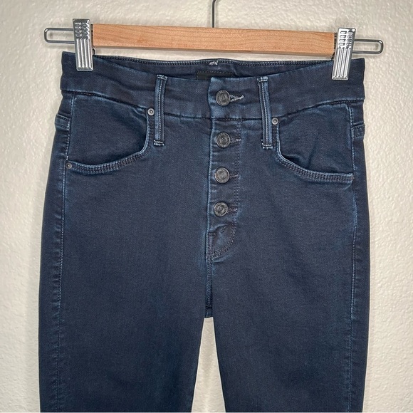 Mother The Pixie Ankle Fray jeans Holding Hands Tightly 23 - Picture 3 of 16